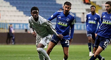 Kasımpaşa ile Kocaelispor 1-1 berabere kaldı