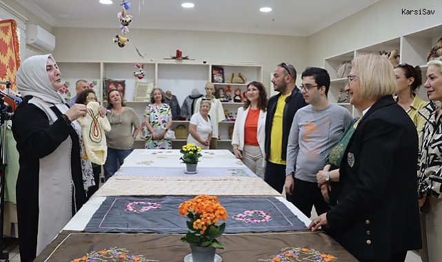 Maltepe’de Üreten Engelliler Merkezi’nin Yıl Sonu Sergisi Açıldı