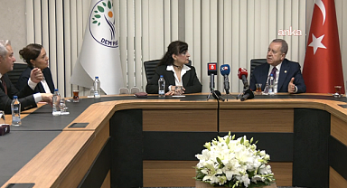 MHP heyeti, DEM Parti heyeti ile bayramlaştı