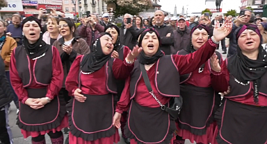 Rize’de 1 Mayıs: “Geçinemiyoruz, artık yeter”