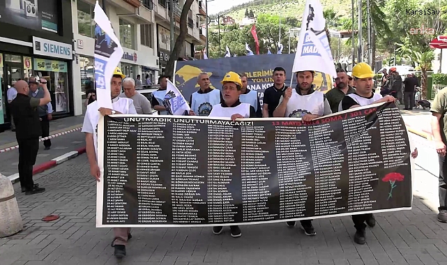 Soma Faciasının 12'nci Yılında 301 Madenci Anıldı