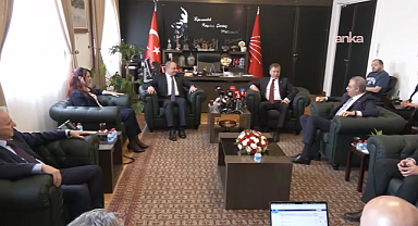 Siyasi Partilerden CHP Grubu’na Dayanışma Ziyaretleri
