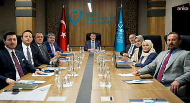 TİHEK'in yeni dönem ilk toplantısı Vasip Şahin başkanlığında gerçekleştirildi
