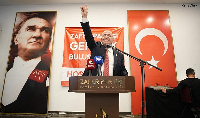 Ümit Özdağ, Zafer Partisi’nin Gençlik Politikalarını Samsun’da Açıkladı