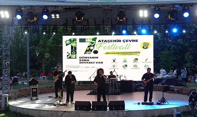 17. Ataşehir Çevre Festivali Can Gox konseriyle sona erdi