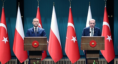 Cumhurbaşkanı Erdoğan, Polonya Cumhurbaşkanı Nawrocki ile Ortak Basın Toplantısı Düzenledi