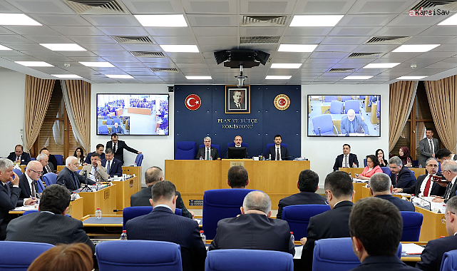 Emniyet, vergi ve basına yönelik düzenlemeleri içeren kanun teklifi Plan ve Bütçe Komisyonu'ndan geçti