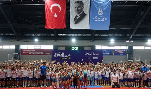 Geleceğin yıldızları İBB Gelişim Ligi Finalleri’nde sahne aldı
