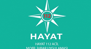 HAYAT 112 uygulaması ilk ayında 12 milyonu aşkın işlem yaptı