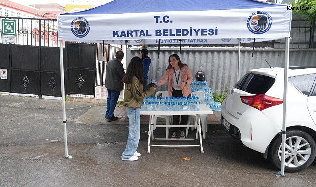 Kartal Belediyesi’nden LGS öğrencilerine sınav günü desteği