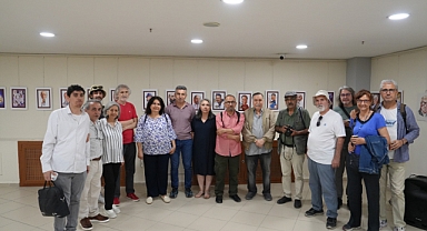 Kartal’da portre karikatür ve illüstrasyon sergisi açıldı