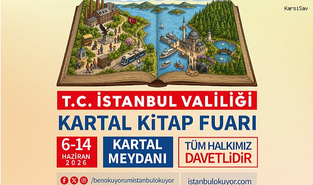 Kartal Kitap Fuarı 6 Haziran’da kapılarını açıyor
