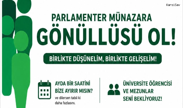 Kartal Yeşilay Münazara Kulübü Gönüllülerini Arıyor