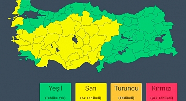 Meteoroloji'den 31 il için kuvvetli yağış uyarısı