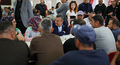 Özgür Özel Burdur'da İşçilerle Buluştu: 