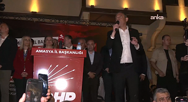 Özgür Özel Amasya'da Konuştu: 