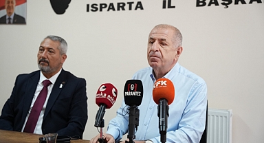 Ümit Özdağ Isparta'da konuştu: 