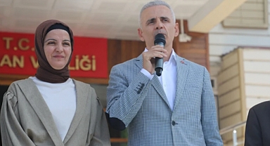 Ardahan Valisi Mehmet Fatih Çiçekli kente veda etti