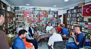 Başkan Turan’dan Cağaloğlu Kitapçılar Çarşısı’na ziyaret