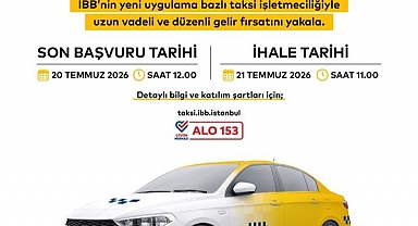 İstanbul’da 250 Yeni Uygulama Bazlı Taksi İçin İhale