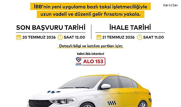 İstanbul’da 250 Yeni Uygulama Bazlı Taksi İçin İhale