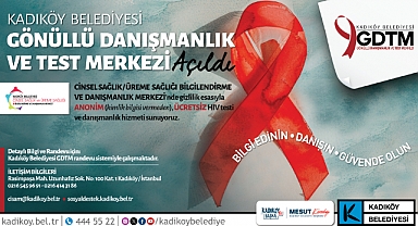 Kadıköy’de kimlik bilgisi istenmeden ücretsiz HIV testi yapılacak