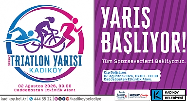 Kadıköy Sprint Triatlonu İçin Geri Sayım Başladı: Yaklaşık 500 Sporcu Yarışacak