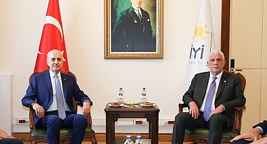 Kurtulmuş, İYİ Parti Genel Başkanı Dervişoğlu ile görüştü