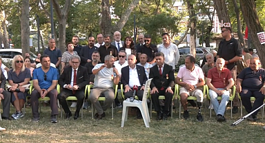 Özdağ'dan Güvenpark'ta eylem yapan şehit yakınları ve gazilere destek ziyareti