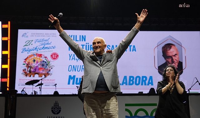 Büyükçekmece Sanat Festivali'nde Selma Güneri ve Mustafa Alabora'ya Ödül