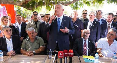 Dervişoğlu Çeltikçi'de çiftçilerle buluştu: