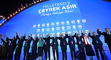 Erdoğan AK Parti’nin 25. yılında konuştu: “Türkiye şimdi şaha kalkıyor”