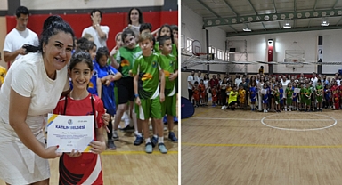 Kartal’da Yaz Spor Okulu’nun ikinci dönemini 100 çocuk tamamladı