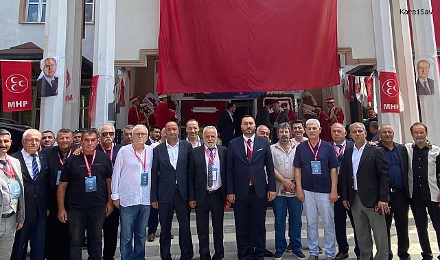 MHP Kartal İlçe Başkanlığına Ersin Uzunkaya seçildi