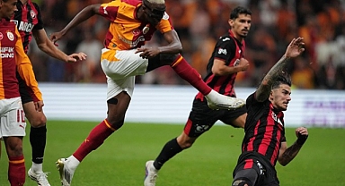 Süper Lig’de sezon 4 golle açıldı: Galatasaray, Çorum FK ile 2-2 berabere kaldı