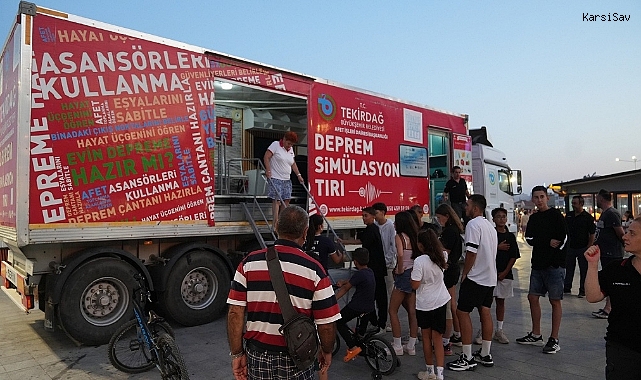 Tekirdağ’da Mürefte Depremi’nin yıldönümünde deprem eğitimi