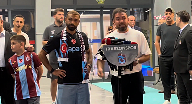 Trabzonspor'un yeni transferi Mohamed Salah Trabzon'a ulaştı