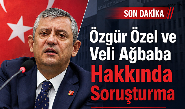 Yeni Parti Lideri Özgür Özel'in dokunulmazlığının kaldırılması istemiyle fezleke düzenlendi
