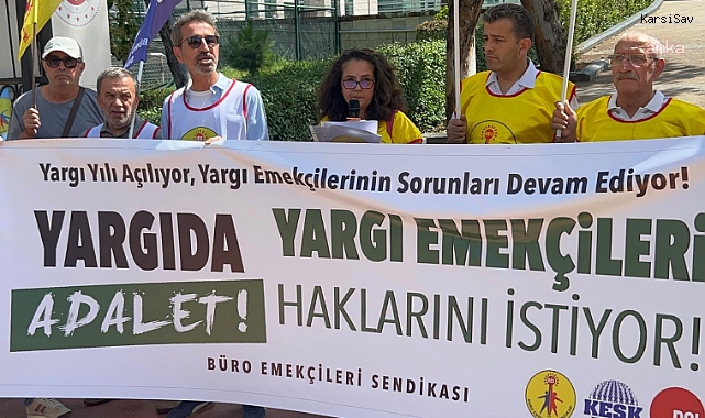 BES'ten yeni adli yılda yargı emekçilerinin taleplerine ilişkin basın açıklaması
