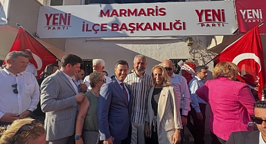 Marmaris Belediye Başkanı Acar Ünlü, YENİ Parti'ye katıldı
