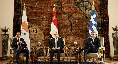 Mısır-Yunanistan-GKRY zirvesinden Doğu Akdeniz mesajı: Libya’dan yabancı güçlere çekilme çağrısı, Kıbrıs gazı Avrupa’ya taşınacak
