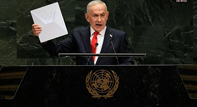 Netanyahu BM kürsüsüne çıktığında delegeler salonu terk etti: Yuhalama sesleri yükseldi