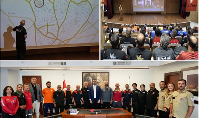 Olası İstanbul depremi için Kartal'da hazırlık: Kayseri AFAD ekipleri ilçede koordinasyon çalışması yaptı