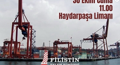 22 ülkede 113 limanda savaş karşıtı eylem: Türkiye'den de işçiler katıldı