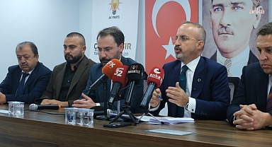 AK Parti toplantısında Bülent Turan'dan 