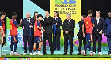 Aliyev Ankara Zirvesi'ne katılmadı, Bakü'deki FIFA töreninde yer aldı