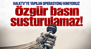 Halk TV'ye kayyım kararına tepkiler büyüyor: Siyasiler ve basın örgütlerinden ortak çağrı