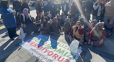 Uşak'ta GES protestosu: 8 köylü gözaltına alındı, kadınlar meydanda eylem yaptı!
