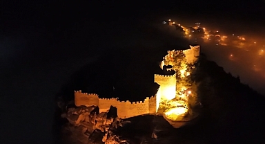 Boyabat Kalesi'nde kartpostallık görüntü